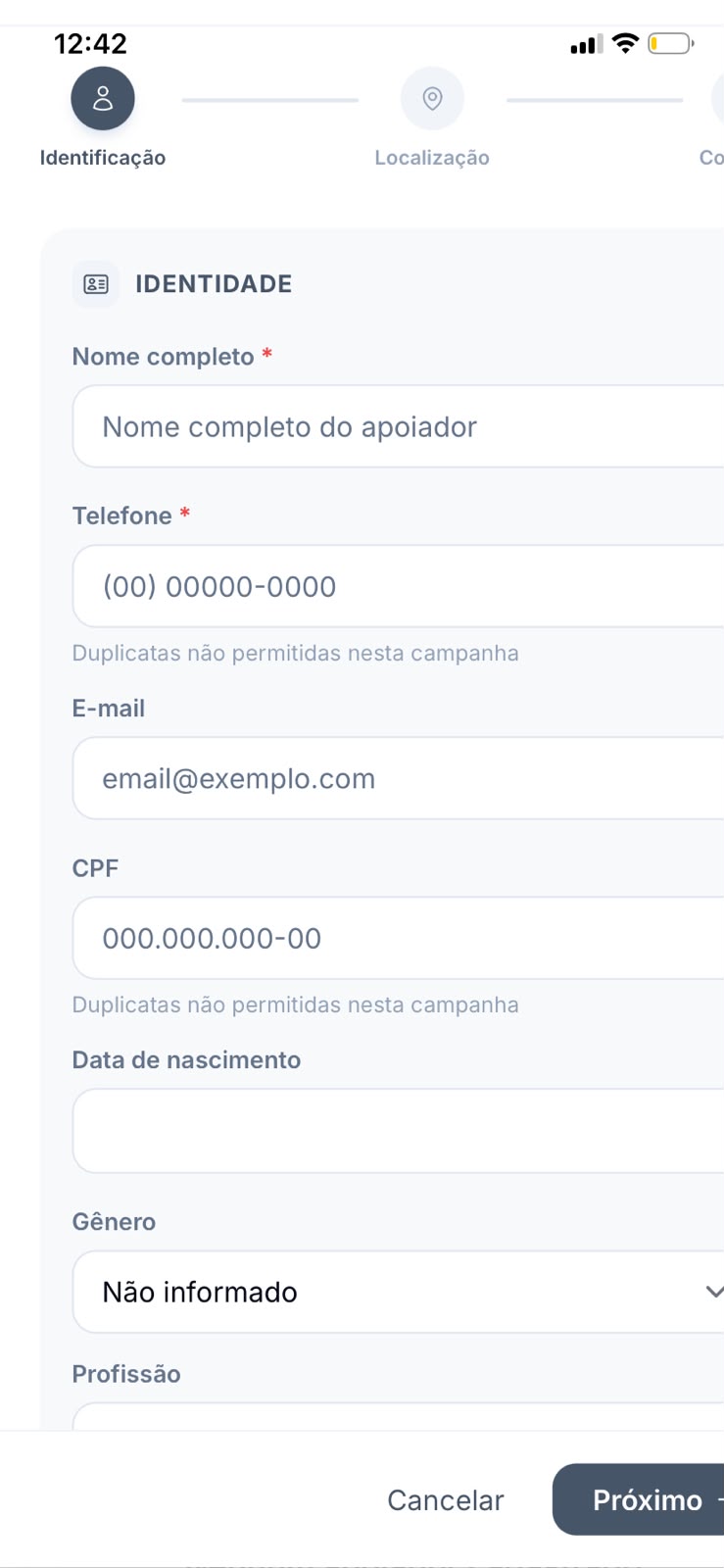 Identificação